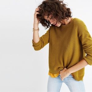 Madewell Province Cross-Back Pullover Sweater Size S
